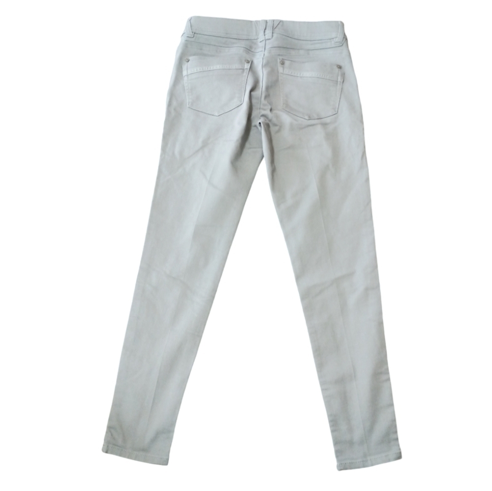 Democracy Gray/Taupe "Ab" Technology Skinny Jeans Size 4 - Picture 2 of 6